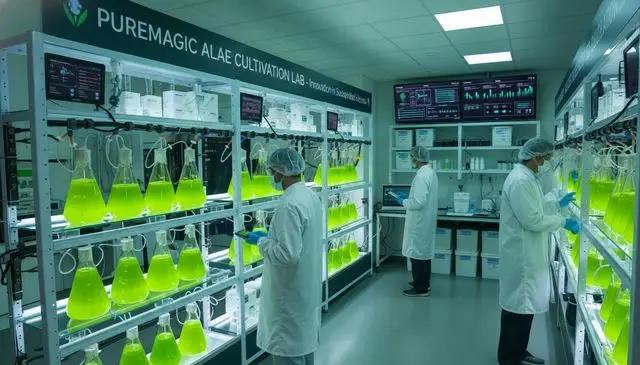 מעבדה לגידול אצות